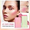 Amococo Makeup Blush Stick, Long-Lasting Blusher with Moisturizing Formula, Tinted Solid Moisturizer Stick for Eyes, Lips, Cheek, 0.6 Oz (Shy Pink, 1 Pack) view 2