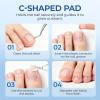 Ingrown Toenail Corrector Set with Correction Strips, Professional Ingrown Toenail Removal Kit Pedicure Tool Set, In Grown Toe Nail Remover Curve Tape at Home for Men Women view 4