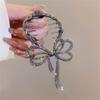 DFWZMQTG Marble grab clip female hair accessories plate fixed artifacts clips back of the ponytail buckle headwear view 3