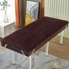 Coffee(s),180 * 70cm,Memory Foam Thicken 4cm Lash Bed Topper Without Hole Beauty Salon Bed Mattress Pad with Elastic Band Massage Accessories Protective Pad view 1