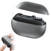 2025 New 3 in 1 Automatic Electric Nail Clipper, Electric Toe Nail Clippers with Polishing, Multifunctionanl Nail Trimmer and Polisher with LED Light & Storage Box for Seniors Adults Baby (Gray) view 1