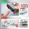 2025 New 3 in 1 Automatic Electric Nail Clipper, Electric Toe Nail Clippers with Polishing, Multifunctionanl Nail Trimmer and Polisher with LED Light & Storage Box for Seniors Adults Baby (Gray) view 4