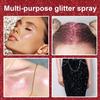 Hair and Body Glitter Spray, 1PC Sparkling Red Hair Glitter Extra Fine Face Shimmer Powder for Clothes, Festival Loose Sparkle Powder for Rave Clothes Nail Art Easter Halloween Crafts (Red) view 4