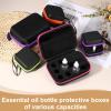 uxcell Essential Oil Storage Organizer, Oil Carrying Case Holds 7 Grids 1-5 ml Bottles for Home, Travel, and Presentations(Green) view 4
