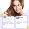 Protein Correction Hair Cream with Lactic Acid, Hydrolyzed Keratin, Coconut Oil, Lumino Liss Straightening Treatment, Purple, 3.53 oz view 2