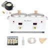 Double Wax Warmer Professional and Mini Wax Kit for Nose, Ear, Eyebrow and Body view 1