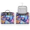 Zestdesign Blue Camera Large Hanging Travel Toiletry Bag for Women Water Resistant Animal Butterflies Bathroom Cosmetic Makeup Bag with Hanging Hook for Toiletries view 4