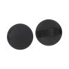 2X Exfoliating Gloves Body Scrubber for Women Men, Reusable Bath Shower Tool for Smooth Skin, 4.92x4.92 inch- Coarse With Band view 1