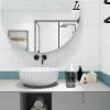 Hand Soap Dispenser Lotion Pump Bottle 420ml Reusable Empty Bottle Leakproof Handwash Container for Bathroom Kitchen Tabletop- Gray view 4