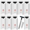 10Pack Portable Travel Disposable Razors Kit Individually Wrapped; Hypoallergenic Manual Shave Set with 10g Shave Cream; Hotel Shaving Razor for Travel,Home, Daily Use view 1