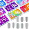 420Pcs Ultra-Thin Short Matte False Nail Tips Soft Gel Tips Fake Nail Manicure Tool (03) view 2