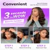 Megalook hair Glueless Chocolate Brown 13x6 Lace Front Wigs Human Hair Ready to Go Glueless Body Wave Wig Pre Cut Pre Plucked Bleached HD Frontal Drawstring Wigs Human Hair 30 Inch 220% Density view 4