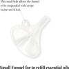 Howduoyu Empty Bottles for Essential Oils 20ml Small Glass Leak-proof (2Bottles-12Filters) view 3