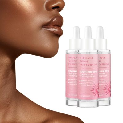 3PCS Self Tanning Drops for Face & Body - Natural & Organic Formula for a Sun-Kissed Glow, Hydrates and Evens Skin Tone, All Skin Types, Vegan, Cruelty-Free