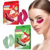 Elitzia Christmas Gifts Under Eye Patches Eye Mask 12 Pairs Hydrating Nourishing Eye Masks with Collagen Cherry & Melon for Dark Circles Puffy Eyes Wrinkles Spa Skin Care for Men & Women ETXJ2503 view 1