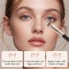 Under Eye Brightener Concealer with Brush, Conceal, Brightens, Effectively Cover Dark Circles, Moisturize and Blend for Smooth, Radiant & Refreshed Look view 3