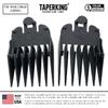 Taper King Clipper Guide Combs - Fool Proof Tapers & Fades at Home! Slate (#5 to #7) - Compatible with Wahl/Conair Clippers! view 2