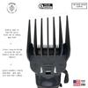 Taper King Clipper Guide Combs - Fool Proof Tapers & Fades at Home! Slate (#5 to #7) - Compatible with Wahl/Conair Clippers! view 3