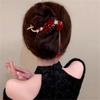 DFWZMQTG Ancient plum blossom clip word female back of the temperament disc hair grab view 2