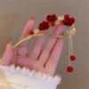 DFWZMQTG Ancient plum blossom clip word female back of the temperament disc hair grab view 4