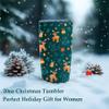 Christmas Gifts for Women 2025 Secret Santa Gifts for Women, Unique Christmas Gift Basket, Xmas Gift Set for Mom, Coworkers, Teacher, Sister, Wife, Best Friend Box White Elephant Christmas Tumbler view 3