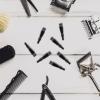 16 Pcs Electric Razor Brush, Double Sided Shaver Cleaning Brush Clipper Brushes Shaving Brushes for Cleaning Trimmer Hair Clipper Keyboard view 4