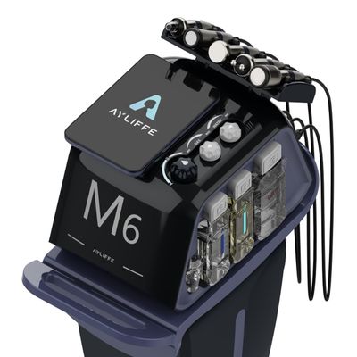 6-in-1 Multifunctional Beauty Instrument Suitable for Sensitive Skin, Painless Exfoliation, Blackhead Removal and Acne
