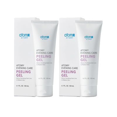 Evening Care Peeling Gel 120 mL (4.1 fl oz), Pack of 2 | Gentle Exfoliating Gel