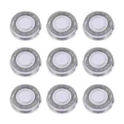 A26P 9Pack SH30 Replacement Heads, Compatible For Philips, Shaver Series 3000, 2000, 1000 And S738, With Durable Sharp Blades
