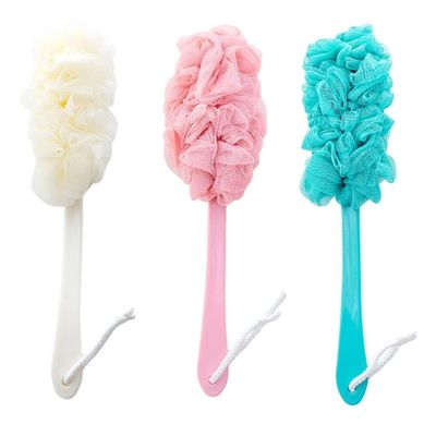 3Pcs Long Handle Bath Back Cleaning Brush Set Soft Bristle Body Brush for Exfoliating Suitable for Adults for Shower and Bath Use