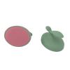 2pcs Glass Foot Callus Scrubber, Handheld Hard Skin Remover for Pedicure, Ergonomic, Effective Callus Removal, ABS and Stained Glass Material, Approx 7 x 9cm (Green) view 1