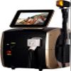 Professional Hair Removal Machine with LCD Display Screen, Cooling System, Black and Gold view 1