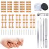 Professional Ingrown Nail Corrector Set, 2025 New Ingrown Toenail Removal Kit Includes Breathable Ingrown Toenail Strips, Corrector Patch, Pedicure Tools, Ingrown Nail Tool for Women Men (Style-A) view 1