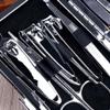12Pcs Stainless Steel Nail Care Tool Sets Manicure Set And Kit Pedicure Scissor Tweezer Ear Pick view 3