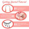 6 Pcs Hair Remover Spring Skin, Facial Hair Remover, Threading Hairs Removal Exfoliator Removal Epilator Coil Portable Threading Tool for Women Chin Cheek Mustache Upper Lip view 4