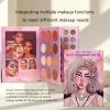 47 Colors Eyeshadow Palette, Matte and Pearlescent Shades, Pink Brown Earth Tones, Multi-Function Makeup Book view 2