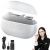 2025 New 3 in 1 Automatic Electric Nail Clipper, Electric Toe Nail Clippers with Polishing, Multifunctionanl Nail Trimmer and Polisher with LED Light & Storage Box for Seniors Adults Baby (White) view 1