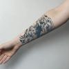 10 Sheets Realistic Temporary Tattoos for Women & Men - Animal Dragon Floral Waterproof Body Art Stickers, Halloween Party Makeup Gift view 4
