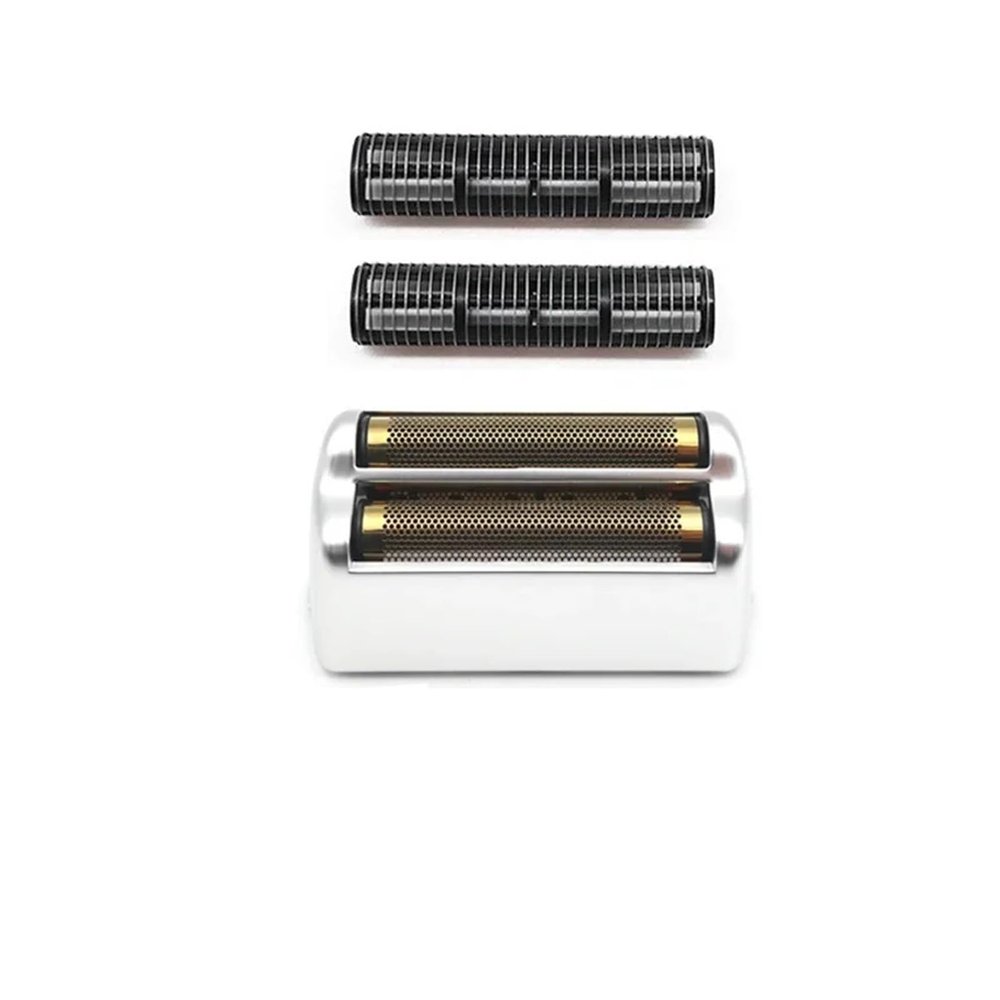 Compatible for POPBarbers, P620 Replacement Blade Net Cover Hair Trimmer Shaver Cutting Knife Head Accessories(Silver-BladeNetCover)