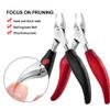 1PC Nail Clippers Nail Correction Nippers Clipper Cutter Dead Skin Dirt Remover Stainless Steel Pedicure(White-Dinosaur Doodle4) view 2
