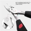 1PC Nail Clippers Nail Correction Nippers Clipper Cutter Dead Skin Dirt Remover Stainless Steel Pedicure(White-Dinosaur Doodle4) view 3