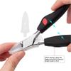 1PC Nail Clippers Nail Correction Nippers Clipper Cutter Dead Skin Dirt Remover Stainless Steel Pedicure(White-Dinosaur Doodle4) view 4