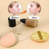4 Pcs Makeup Sponge Makeup Flat Puffs Large Teardrop Powder Puff Sponge Makeups Cushion Puff for Powder Foundation Concealer Makeups Settin Liquid Cream view 3
