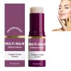 Calcium Multi Collagen Moisturizing Stick - Hydrating & Firming Balm for Eyes Lips Neck, Anti-Aging Face Balm, Skin Barrier Repair Cream, Vitamin E Enriched (1) view 1
