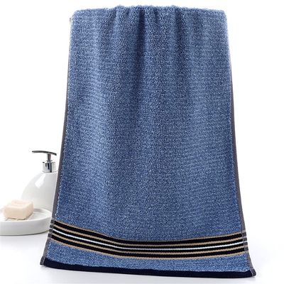 EWUROI Face Towel Adult Couple Absorbent Large Cotton Plain Soft Daily(E)
