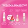 Glow Recipe Watermelon Glow Dewy Skin Routine Kit - Full Size Dew Drops Serum, Full Size Pink Juice Moisturizer, Travel Size PHA+BHA Pore-Tight Toner & Watermelon Jelly Sheet Mask (4 Count) view 2