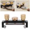 Honing Guide,  Chisel Sharpening Jig, Wood Chisel Fixed Angle Sharpener, Manual Blade Sharpener, Aluminum Alloy, Bearing Roller, Fixed Angle, for Woodworking Chisel Planer view 2