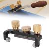 Honing Guide,  Chisel Sharpening Jig, Wood Chisel Fixed Angle Sharpener, Manual Blade Sharpener, Aluminum Alloy, Bearing Roller, Fixed Angle, for Woodworking Chisel Planer view 3