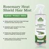 Spanish Garden Rosemary Heat Protectant Spray for Hair Care & Styling Heat Protection - Hair Moisturizer with Frizz Control - Hair Shine Spray Lightweight Styling Spray for Women & Men Daily Use 8 oz view 3