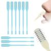 2-in-1 Nasal Hair Cutter for Men Women, Upgraded 360 Rotating Nostril Hair Removal Tool, Portable Double Sided Nose Hair Knife, Nostril Hair Removal Tool with Soft Cleaning Brush (Blue, 9pcs) view 1